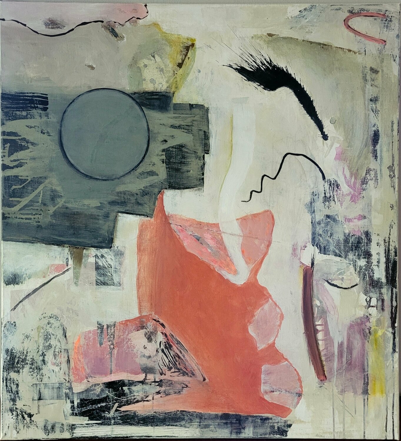 Si osas mirar el sol Hélène Rooryck Original painting for sale