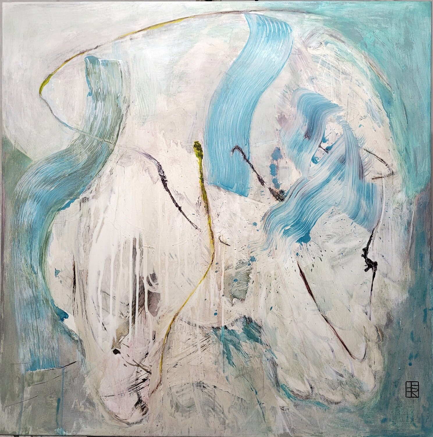 Chill out Hélène Rooryck Original painting for sale