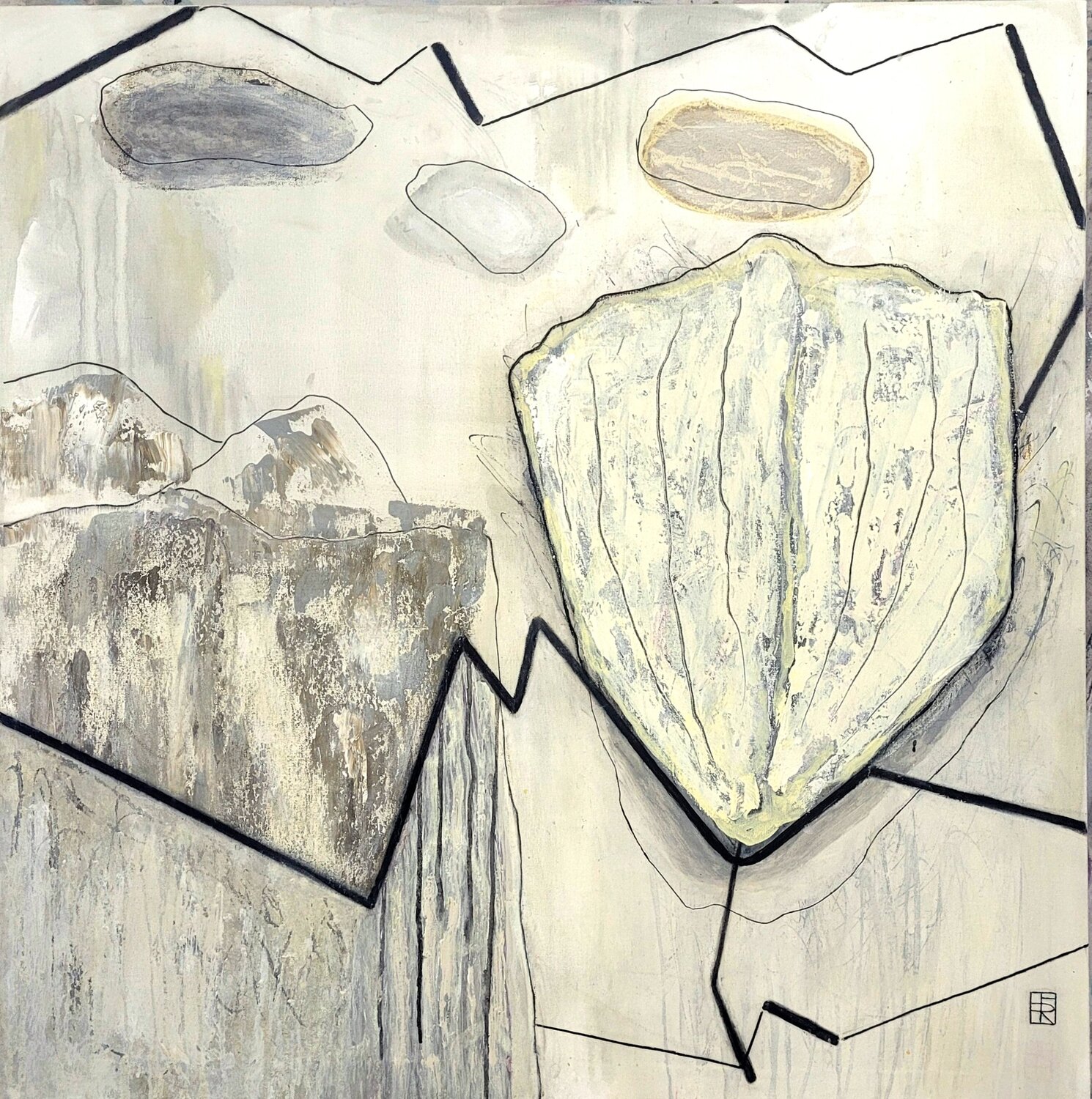 Instante de eternidad Hélène Rooryck Original painting for sale