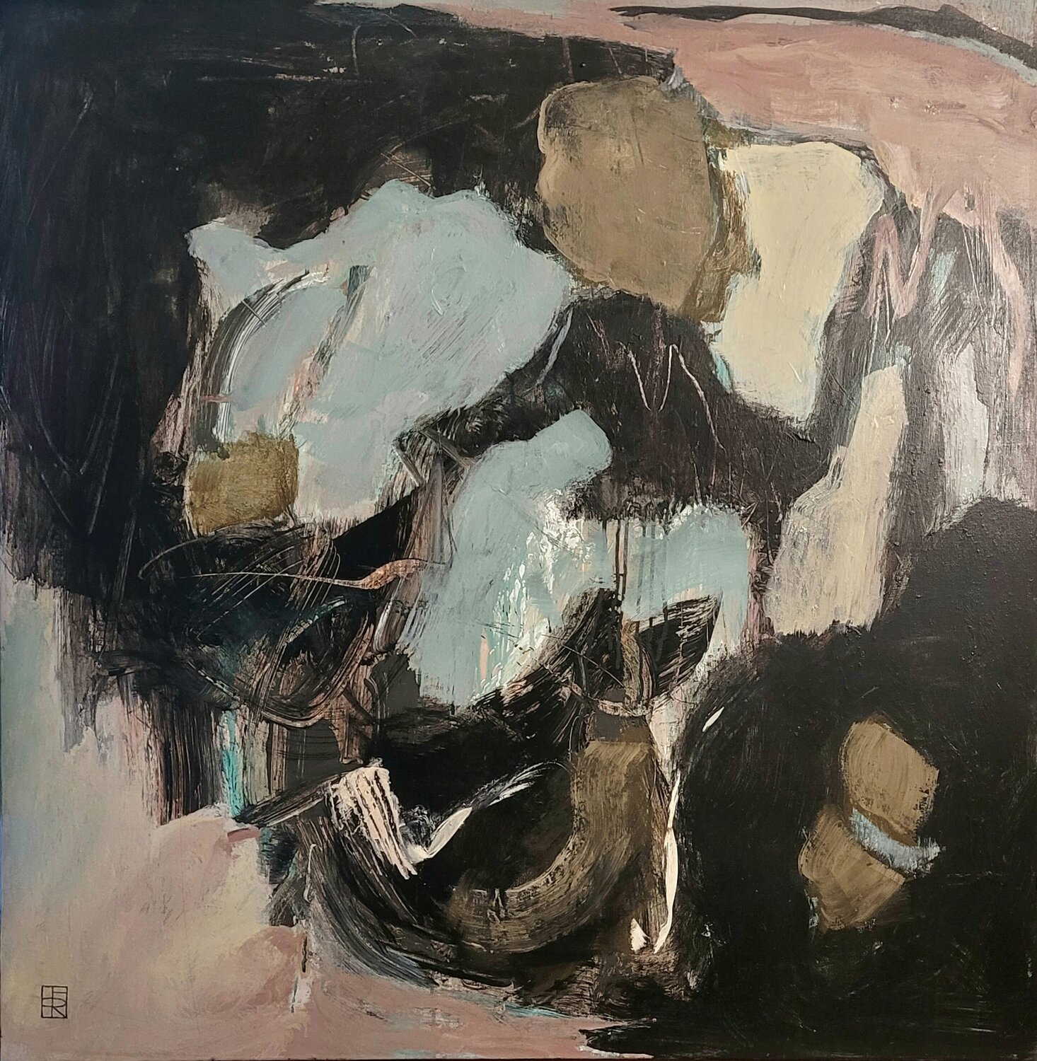Composición n⁰1 Hélène Rooryck Original painting for sale