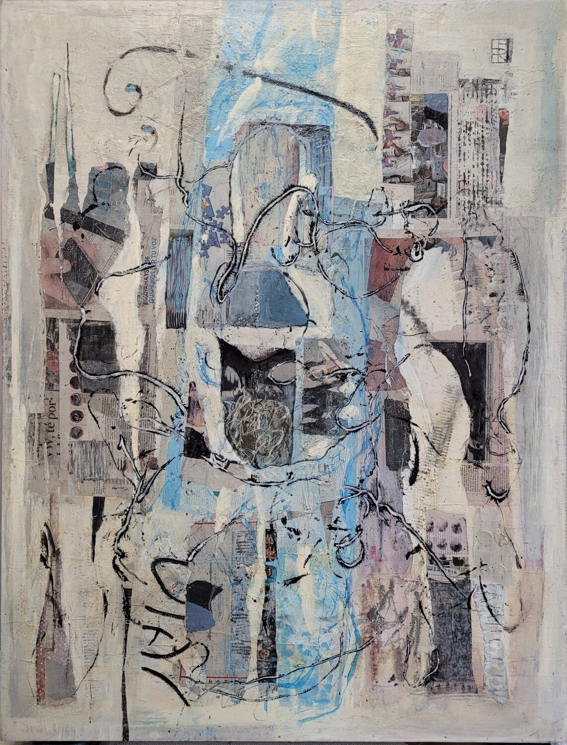Carnaval Hélène Rooryck Original painting for sale