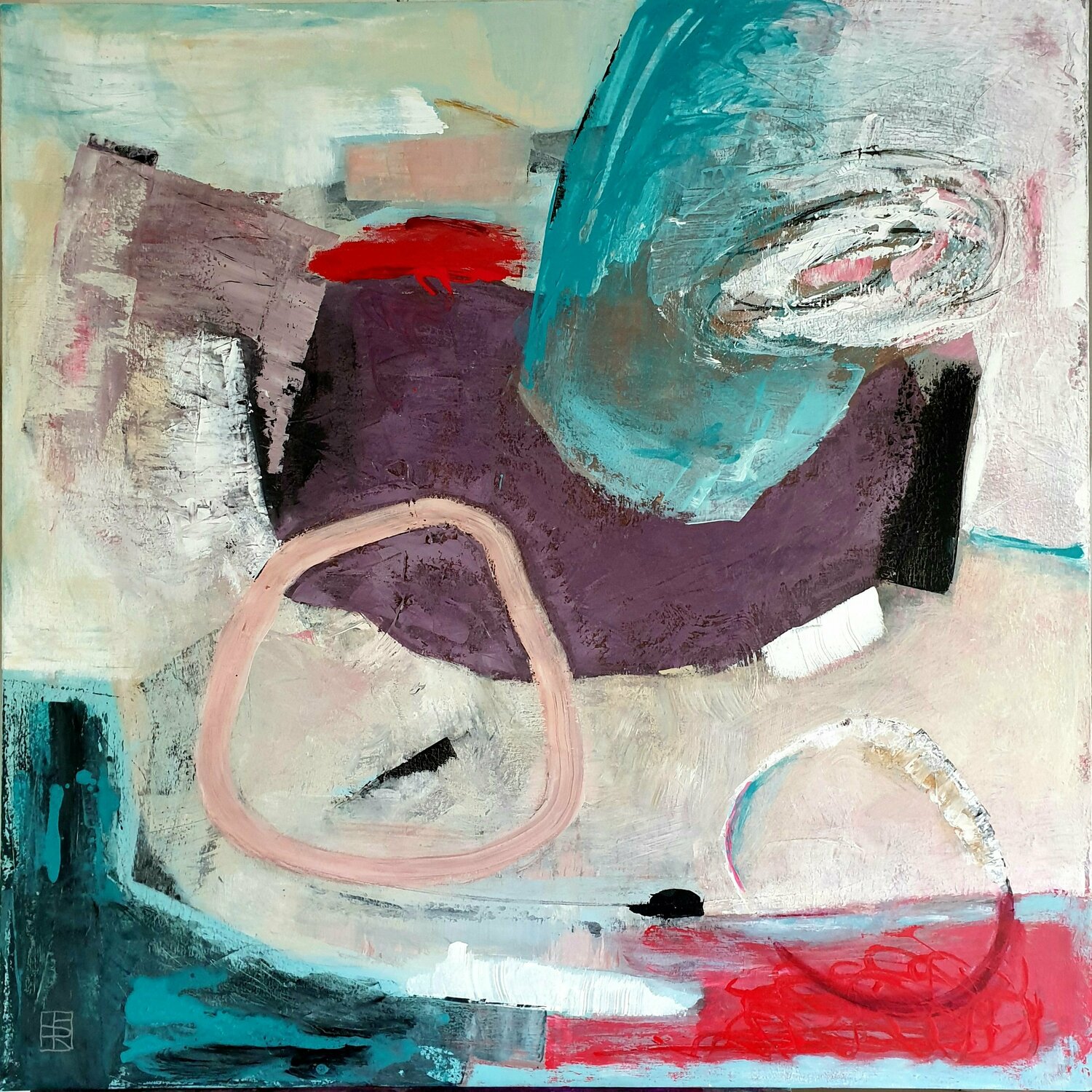 What's coming up Hélène Rooryck Original painting for sale