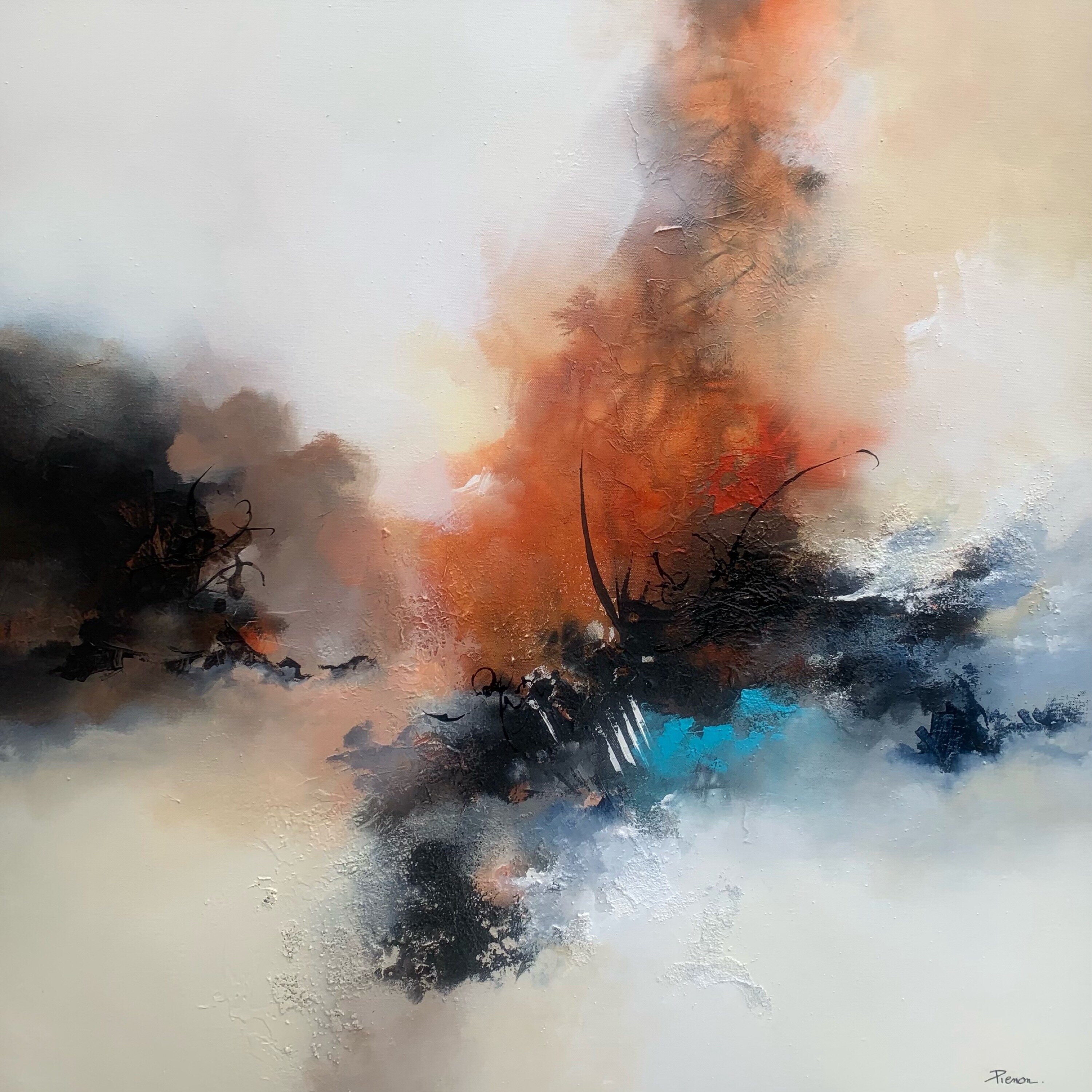 Topic Pollution paintings