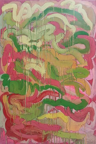 cave chupa chup by Baptiste Laurent, Painting for Sale on Select