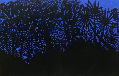 Like Velvet diptyque by Baptiste Laurent, Painting for Sale on Select