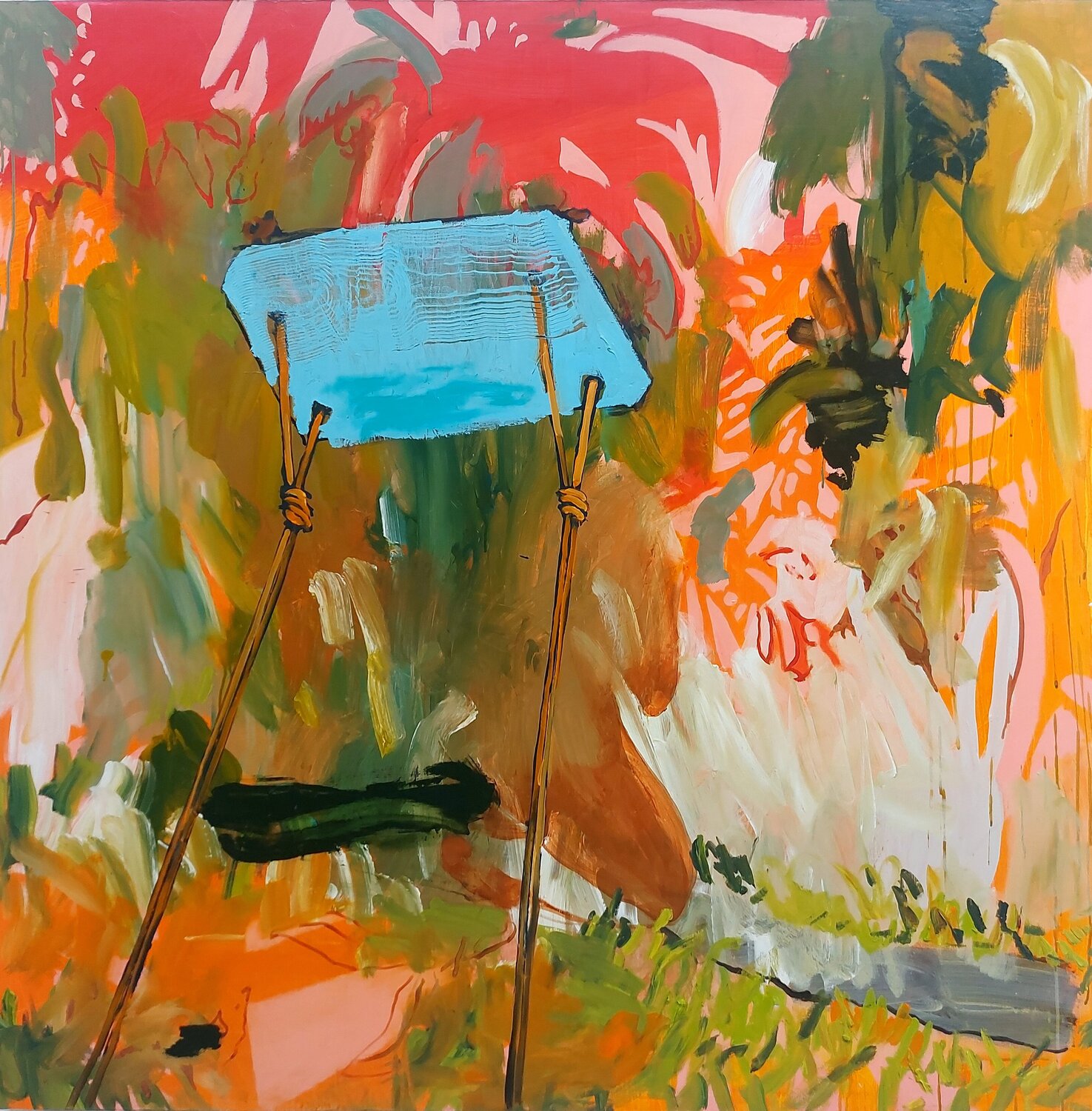 Mi escondite de verano Baptiste Laurent Original painting for sale