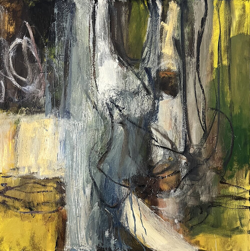 Seated Figure von David Sheldon, Malerei kaufen auf Select