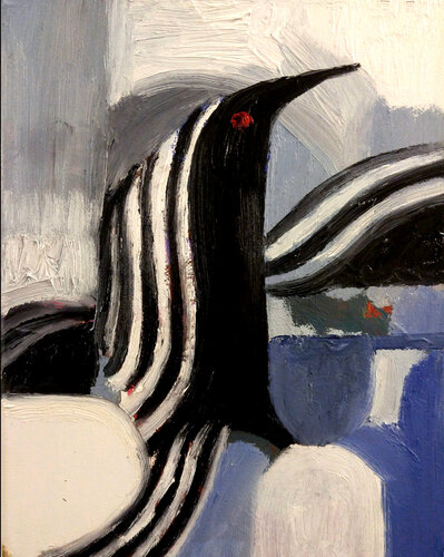 Arctic Loon by David Sheldon, Painting for Sale on Select