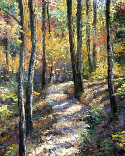 Autumn Passage by David Sheldon, Painting for Sale on Select