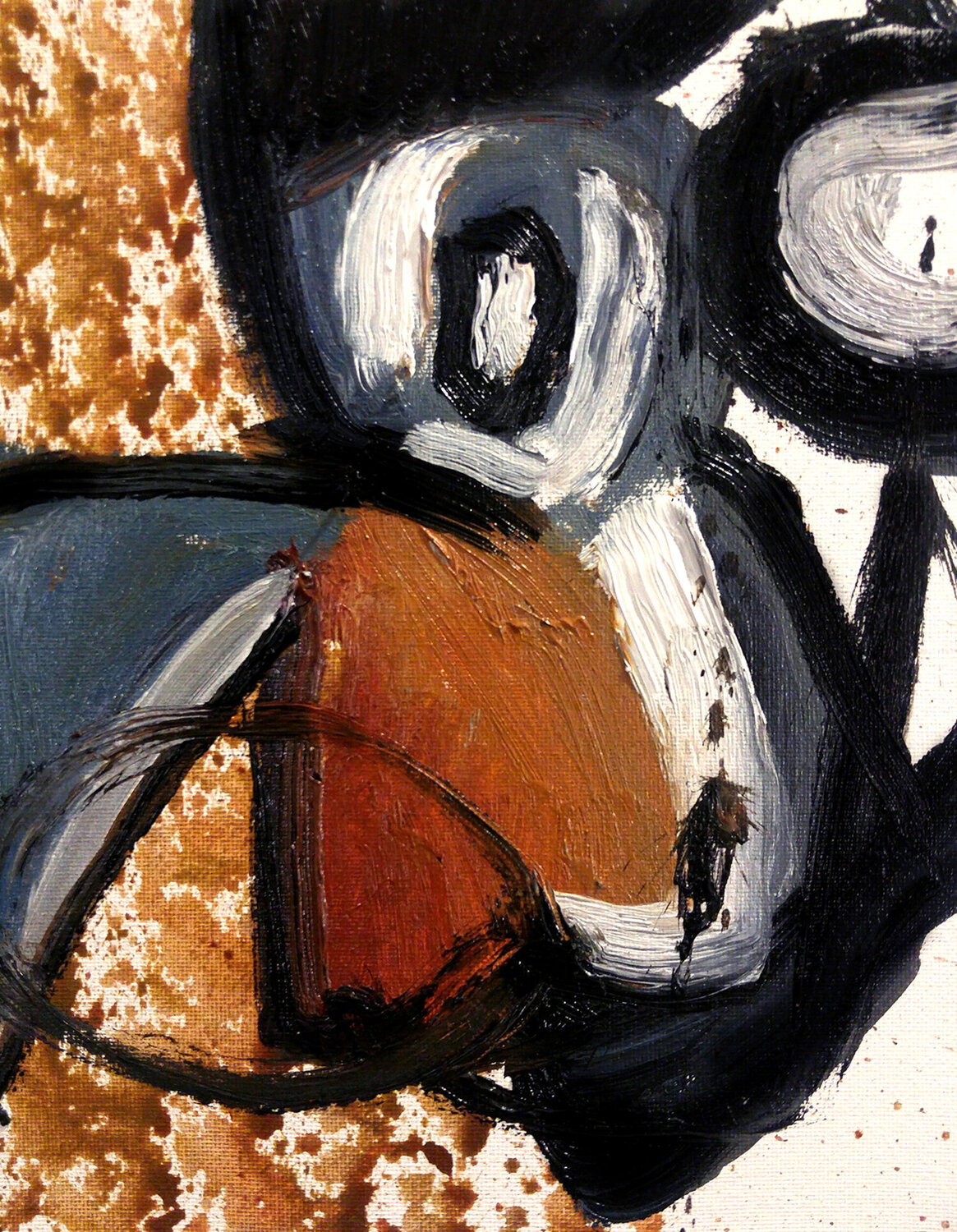 Harlequin Duck David Sheldon Original painting for sale