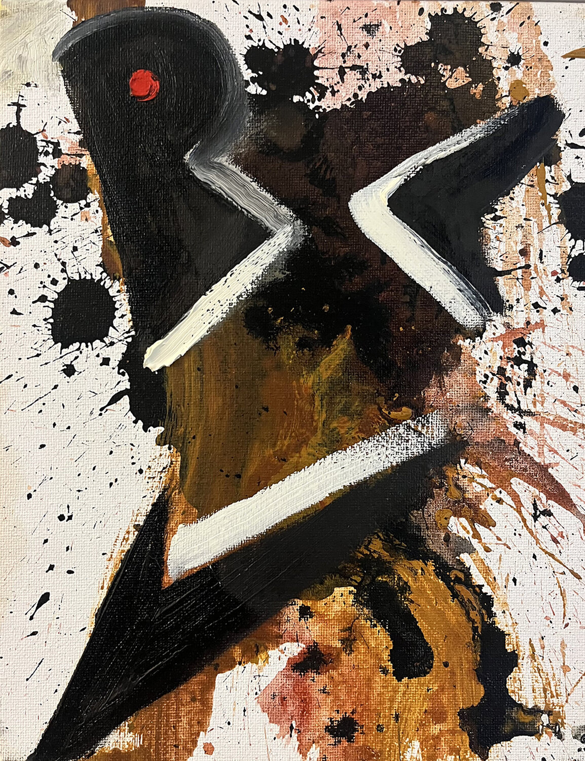 Oyster Catcher David Sheldon Original painting for sale