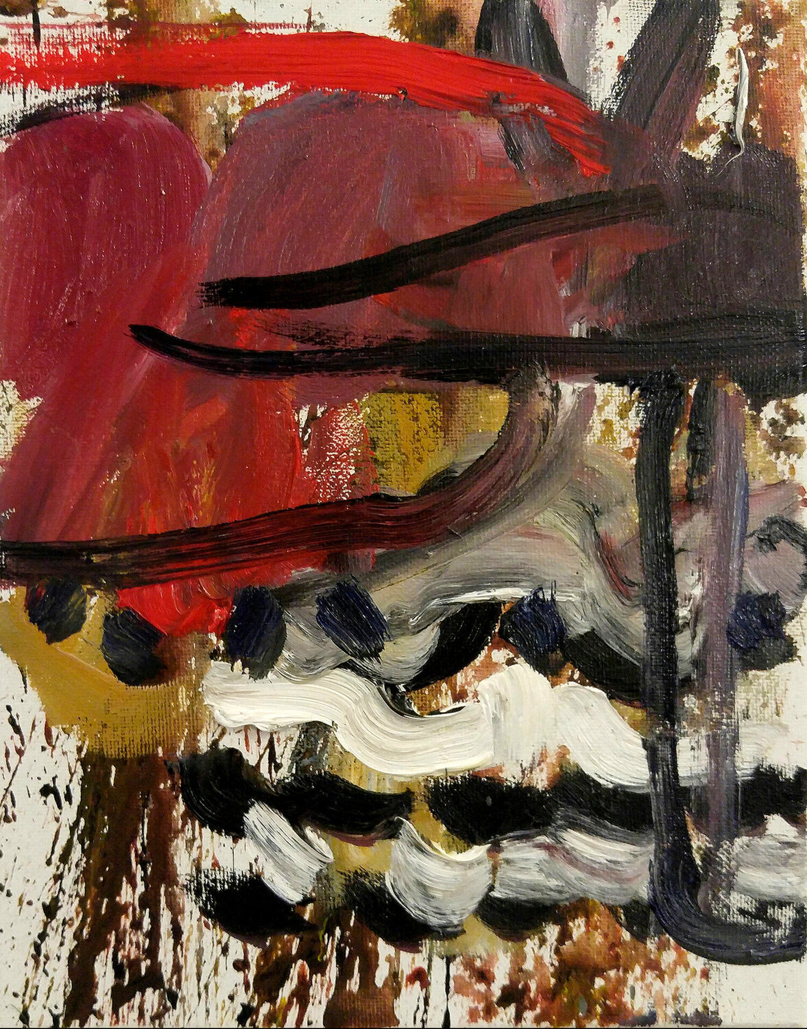 Red-headed Woodpecker David Sheldon Original painting for sale