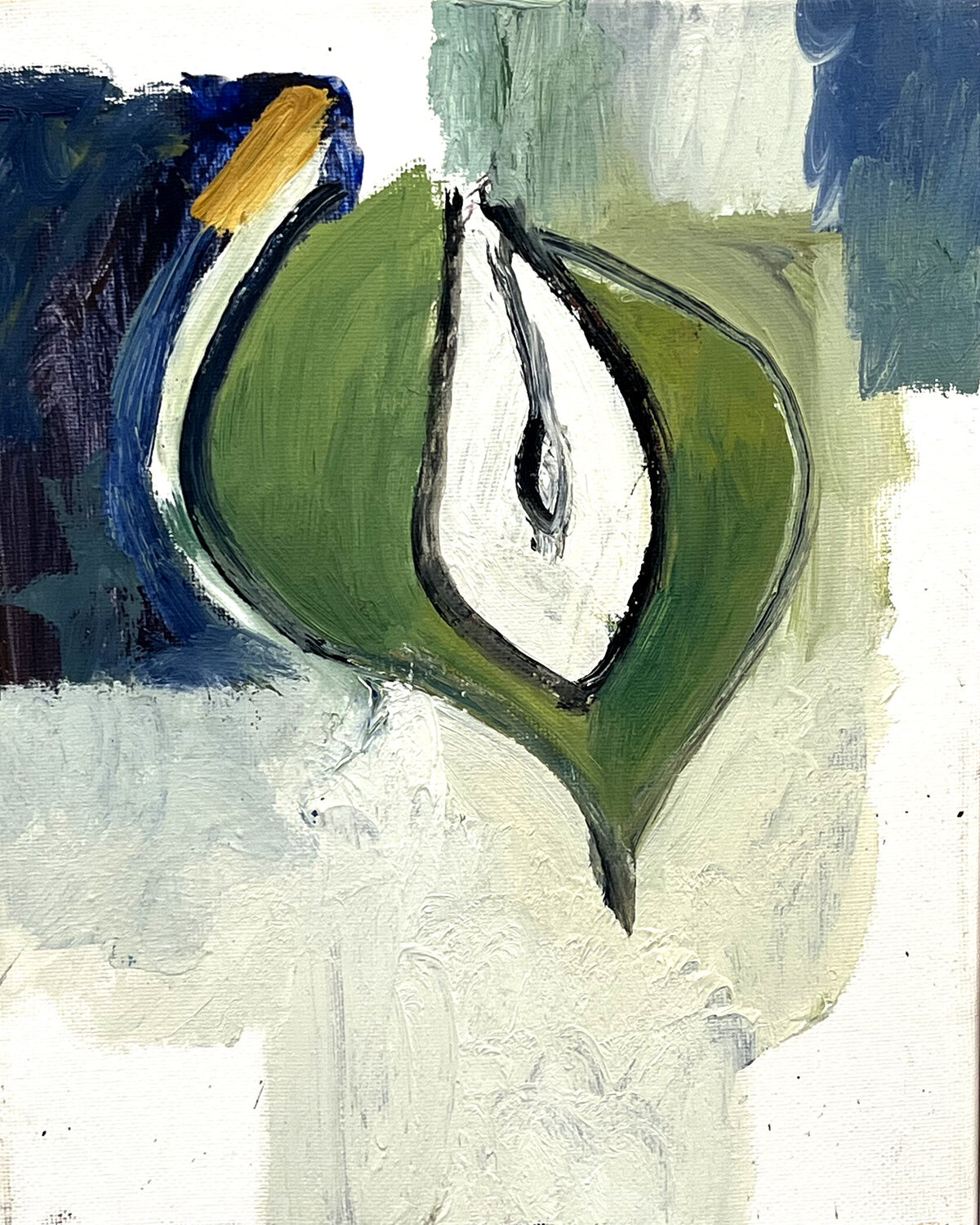 Spectacled Eider David Sheldon Original painting for sale