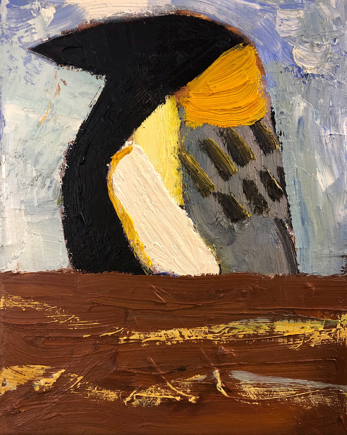 Bobolink David Sheldon Original painting for sale