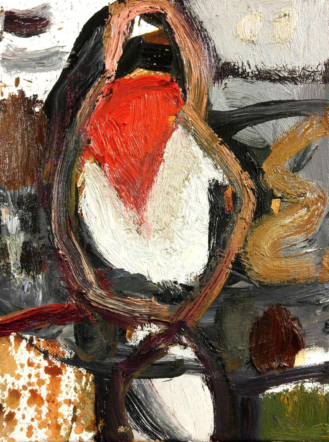 Rosebreasted Grosbeak David Sheldon Original painting for sale