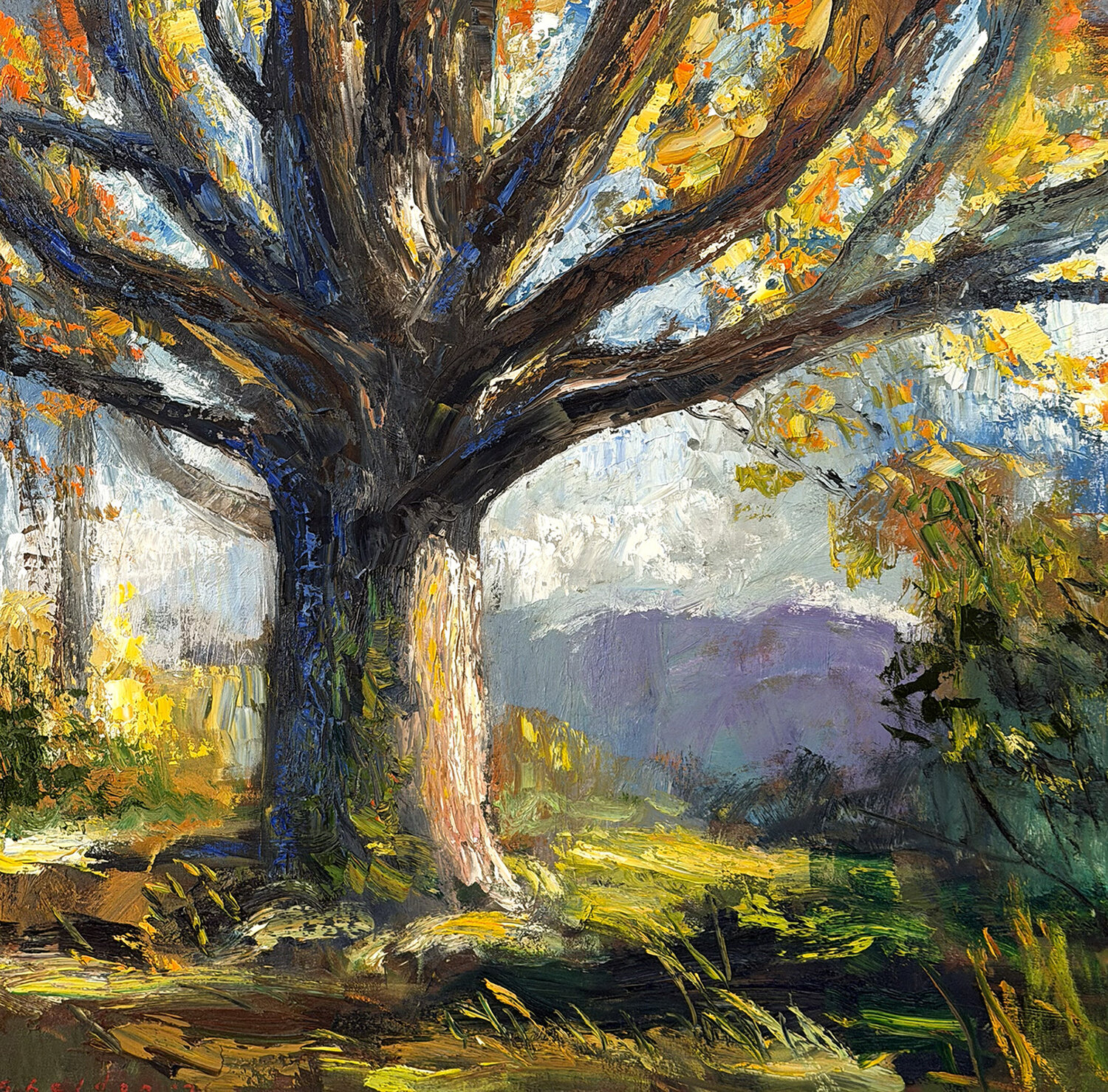 Resilience David Sheldon Original painting for sale