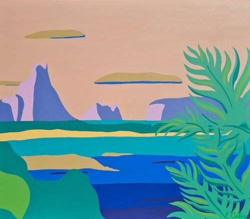 Formentera by Emilie Chêne, Painting for Sale on Select