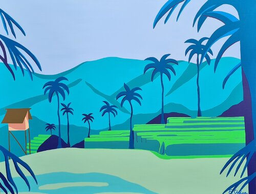 Promenade by Emilie Chêne, Painting for Sale on Select