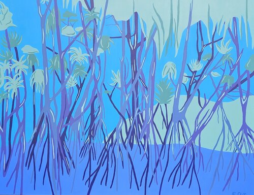 Mangrove by Emilie Chêne, Painting for Sale on Select