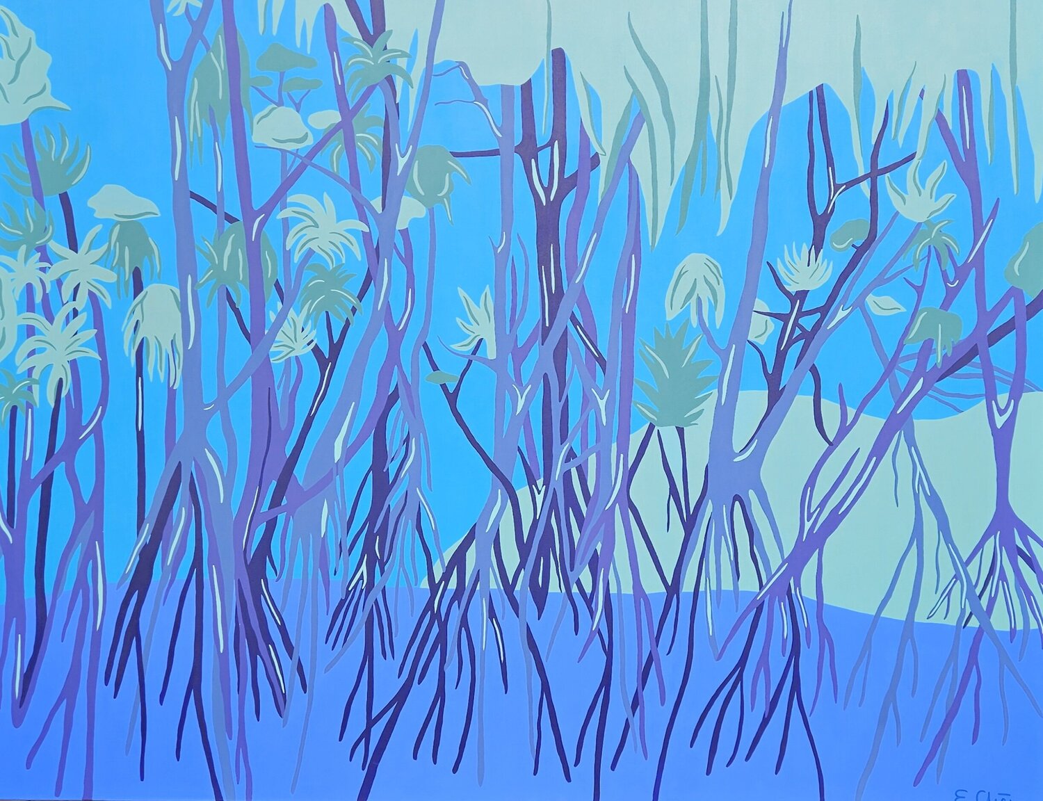 Mangrove Emilie Chêne Original painting for sale