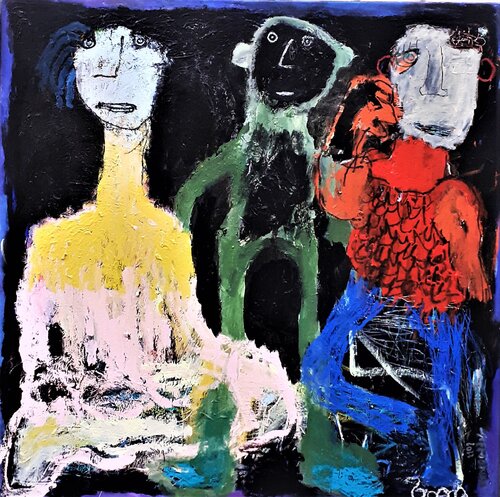 Fashion week by Ronnie NEMORIN, Painting for Sale on Select
