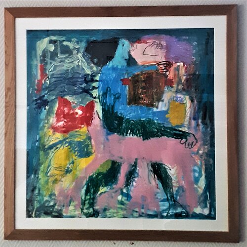 Mon amour de jeunesse by Ronnie NEMORIN, Painting for Sale on Select