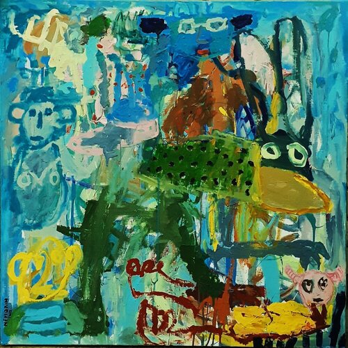 Il est Libre Max by Ronnie NEMORIN, Painting for Sale on Select