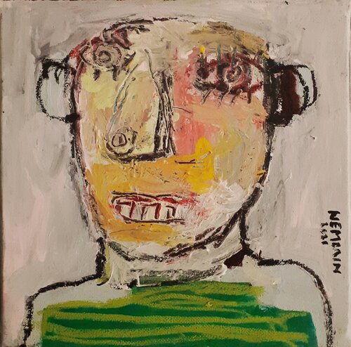 Les préjugés by Ronnie NEMORIN, Painting for Sale on Select