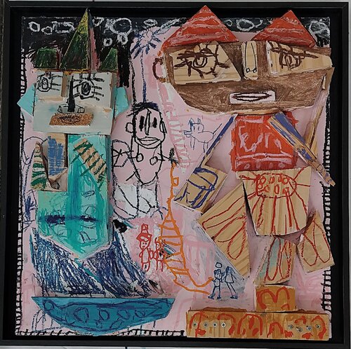 Cours des Troubadours by Ronnie NEMORIN, Painting for Sale on Select