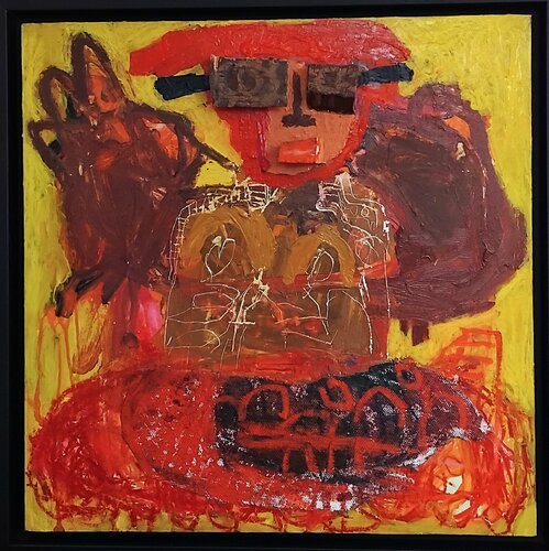 Respiration Triscupide by Ronnie NEMORIN, Painting for Sale on Select