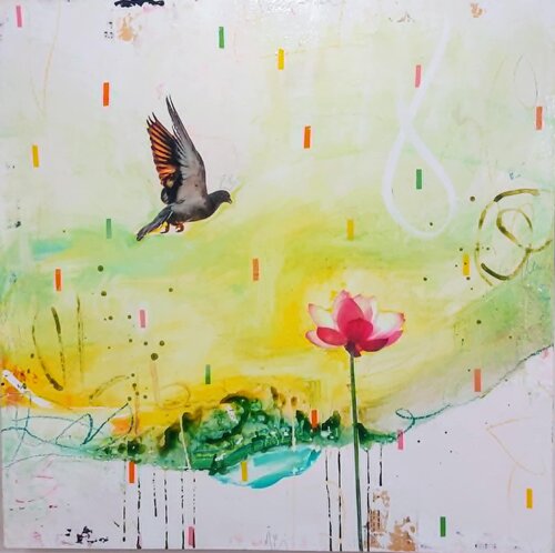 Poesie by Maryline Lemaitre, Painting for Sale on Select