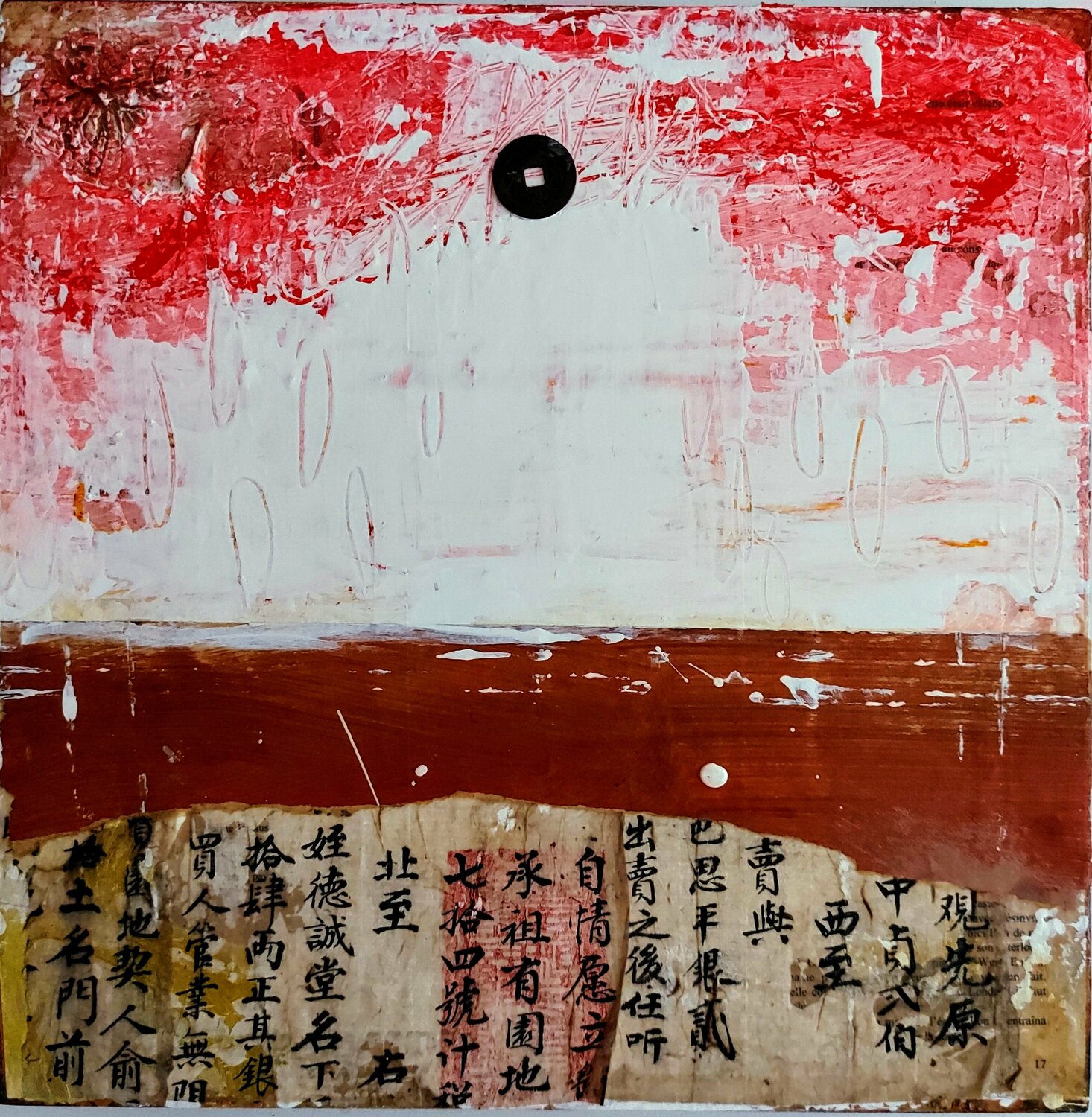 Earth Maryline Lemaitre Original painting for sale