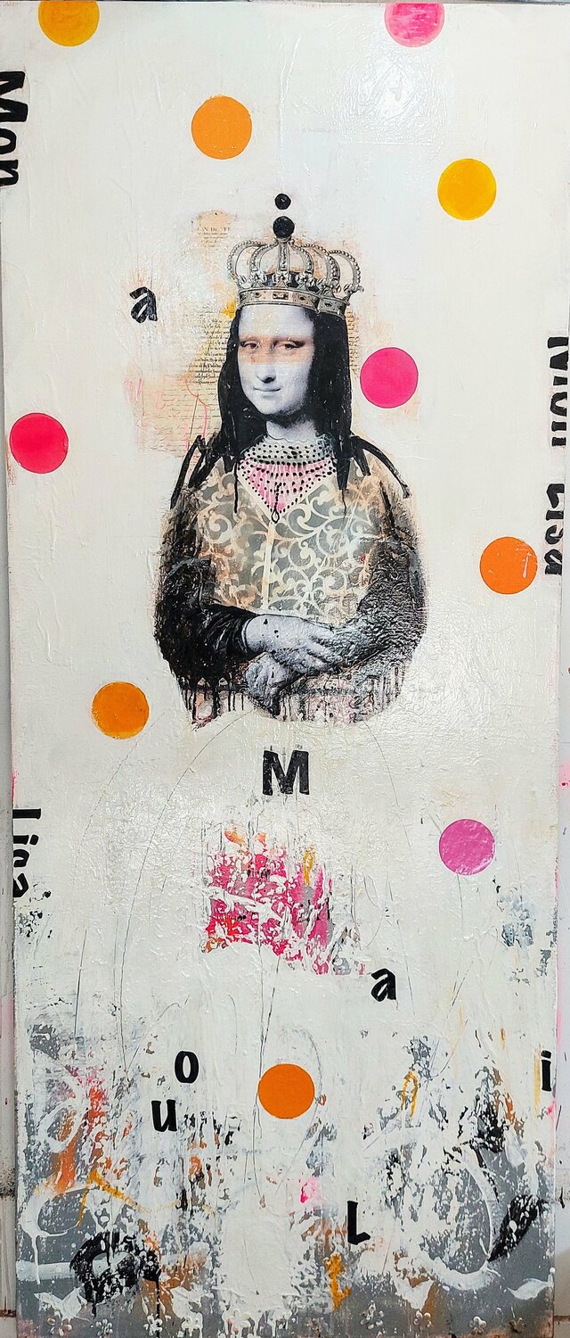 L'essentiel Maryline Lemaitre Original painting for sale