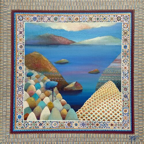 Mosaïque by Sylvie Poupé, Painting for Sale on Select