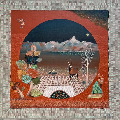 Oryx by Sylvie Poupé, Painting for Sale on Select