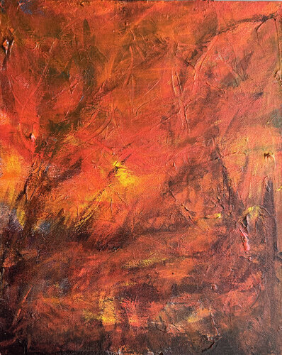 Windy Sunset in Portugal by Tanya Bilous, Painting for Sale on Select