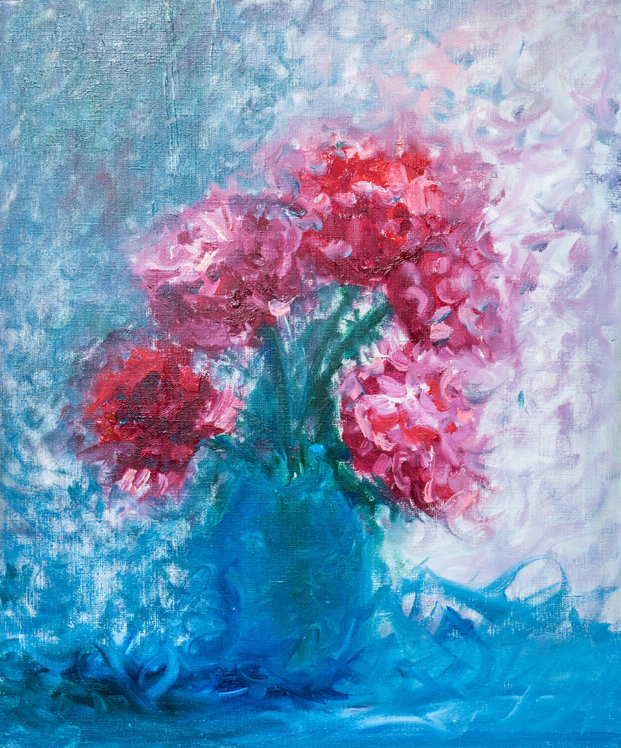 Peonies Tanya Bilous Original painting for sale