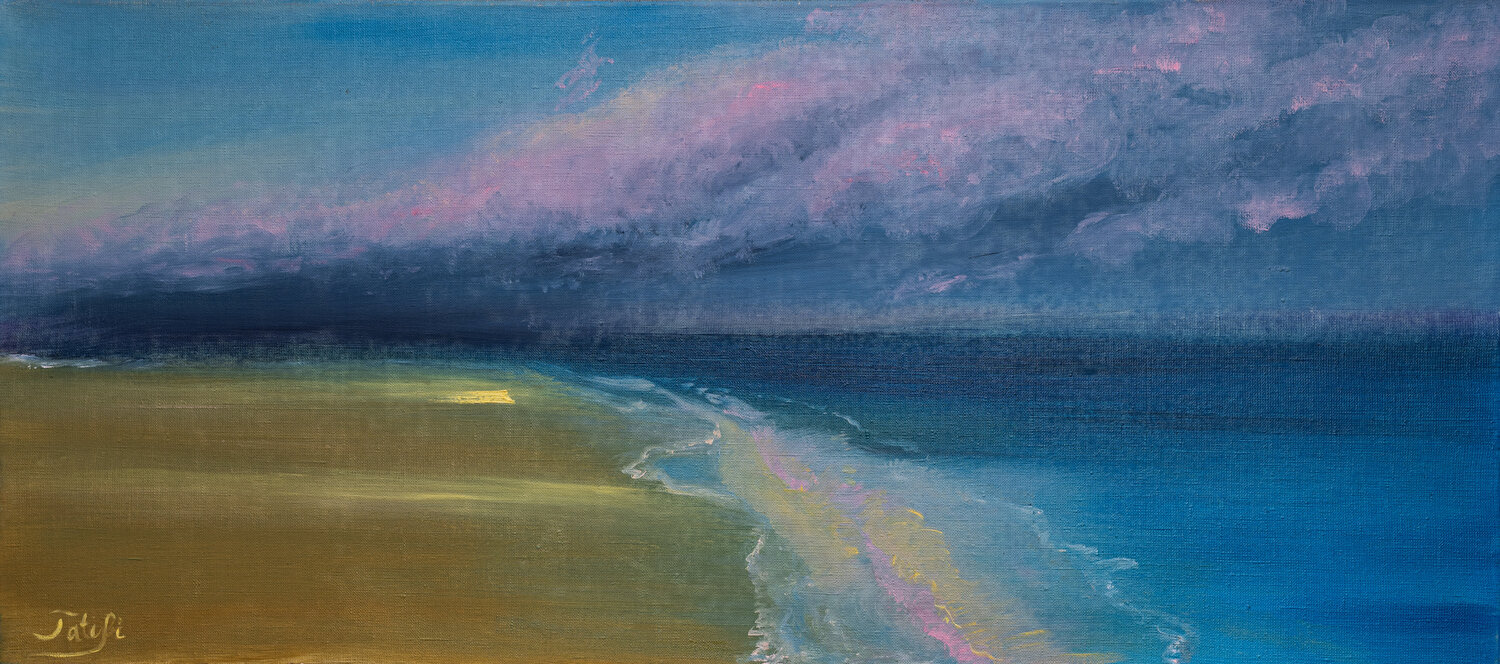 Embracing Sun Tanya Bilous Original painting for sale