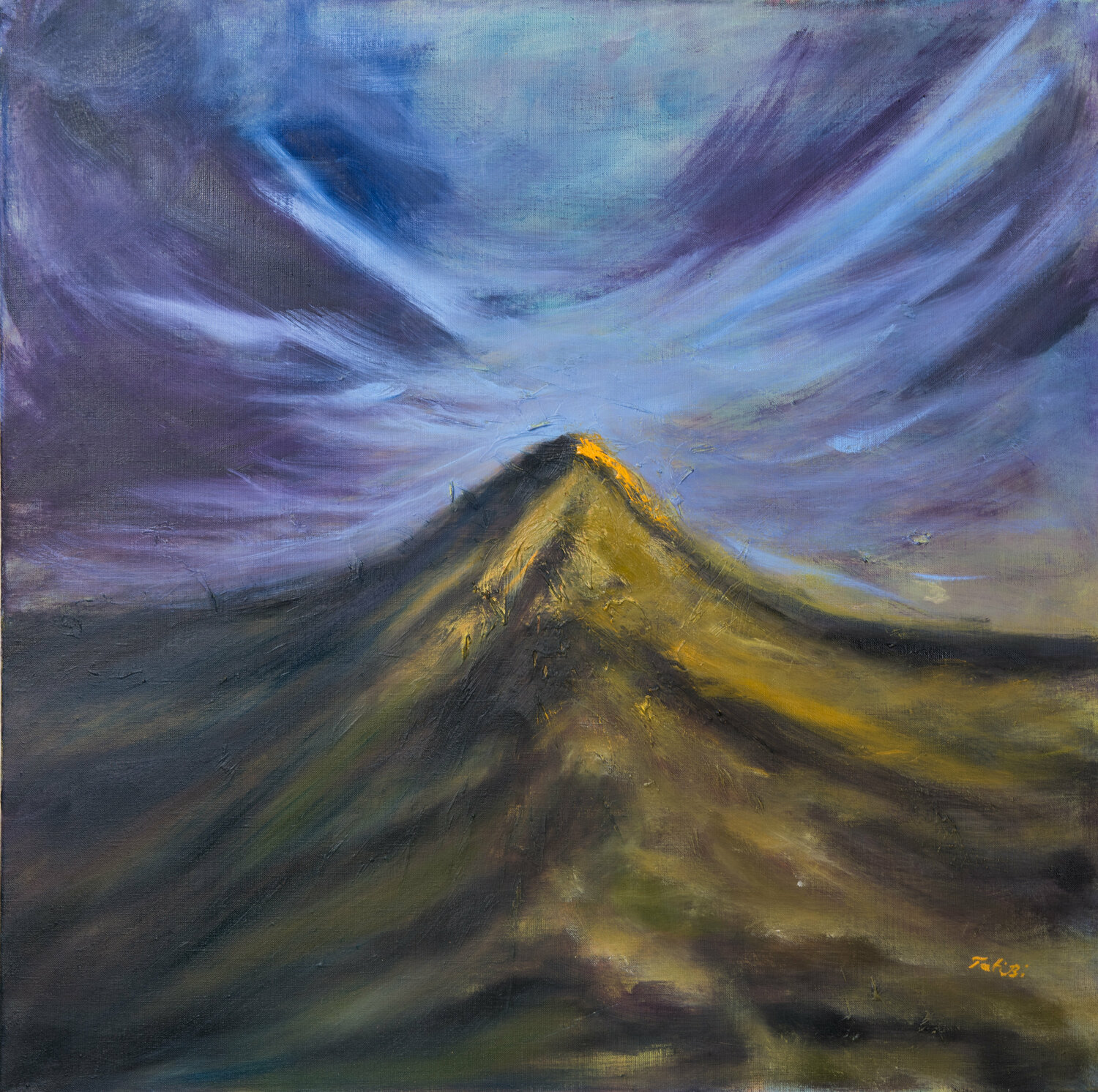 Peak Tanya Bilous Original painting for sale