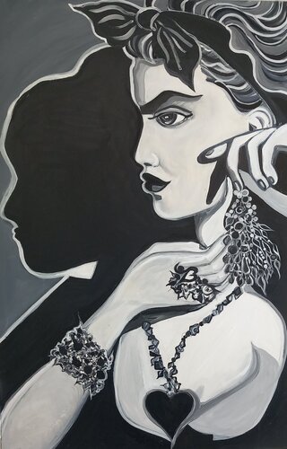 LA PARURE by Zigou, Painting for Sale on Select