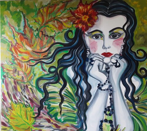Sonate d'automne by Zigou, Painting for Sale on Select