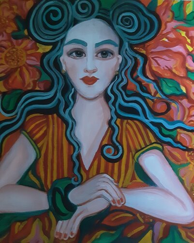 summer mambo by Zigou, Painting for Sale on Select