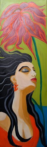 La promesse de l'été by Zigou, Painting for Sale on Select