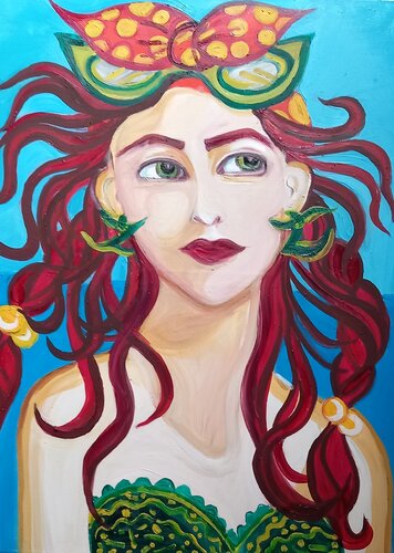 Accapulco Pin-up by Zigou, Painting for Sale on Select