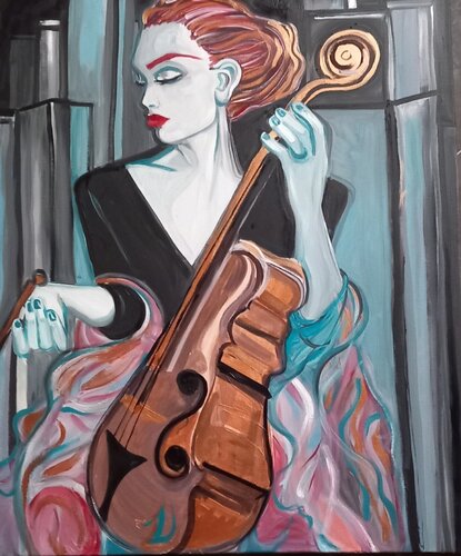 Concerto by Zigou, Painting for Sale on Select