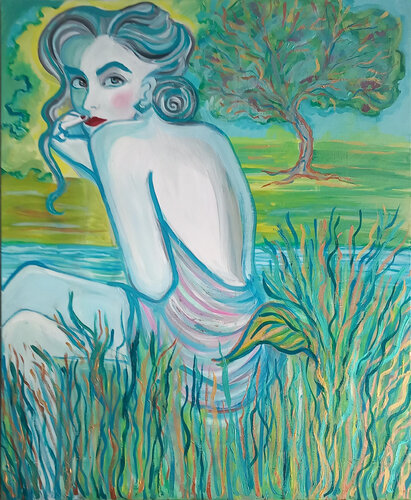 Sabrina by Zigou, Painting for Sale on Select