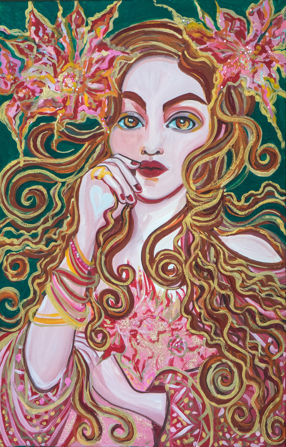 Scarlet Zigou Original painting for sale