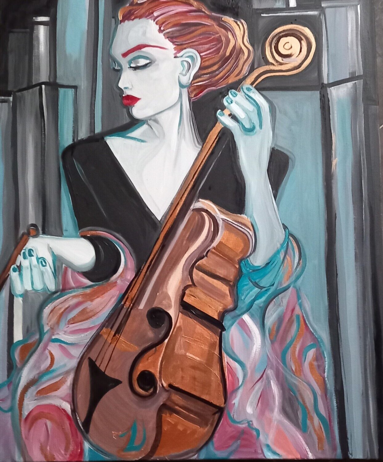 Concerto Zigou Original painting for sale