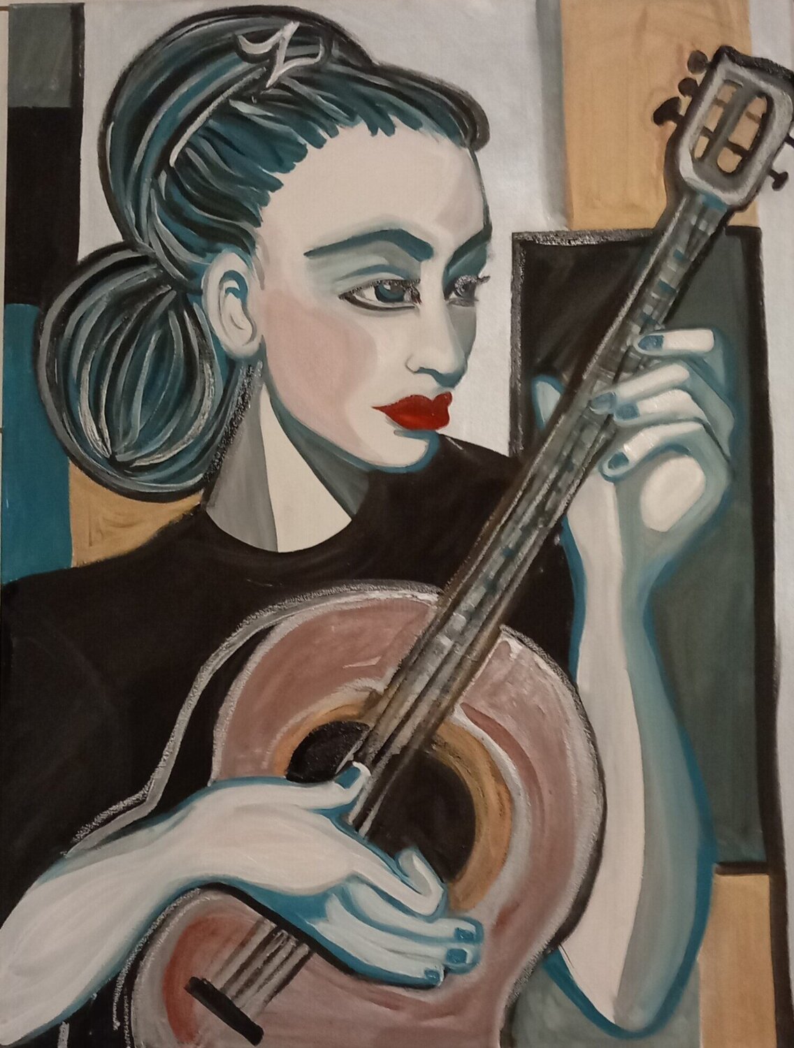 Jazzy Zigou Original painting for sale