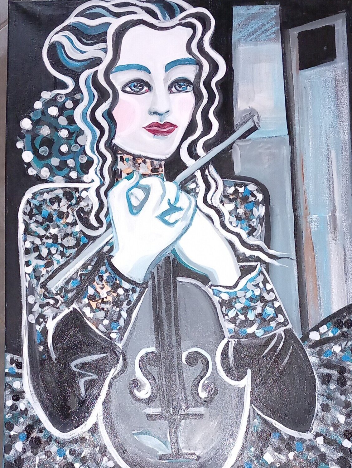 Opera Zigou Original painting for sale